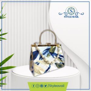 Women's leather printed shoulder bag price in pakistan