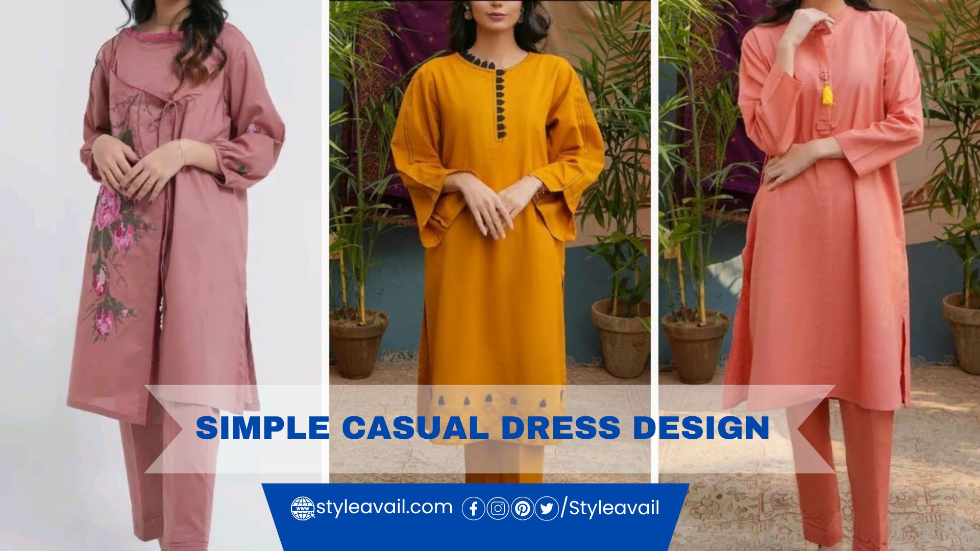 Simple Casual Dress Design