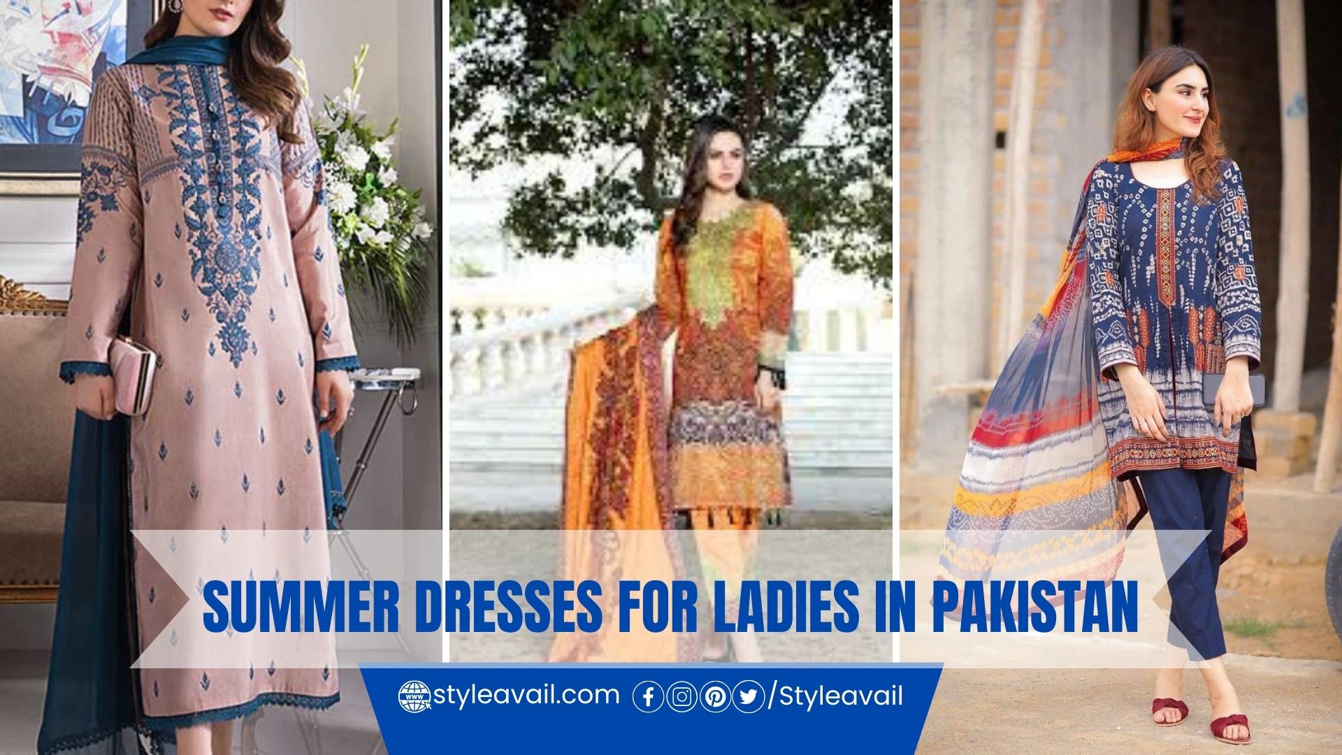 Summer Dresses for Ladies in Pakistan
