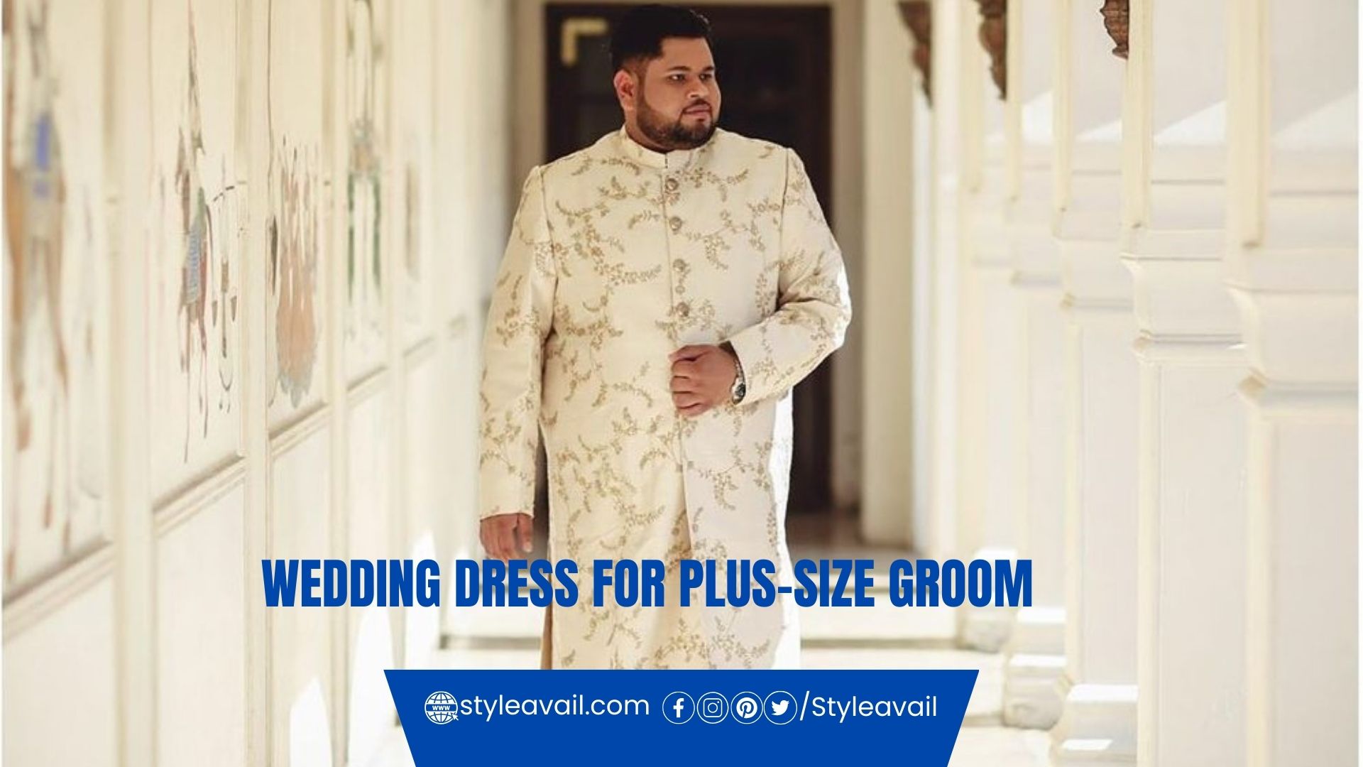 Wedding Dress for a Plus-Size Groom